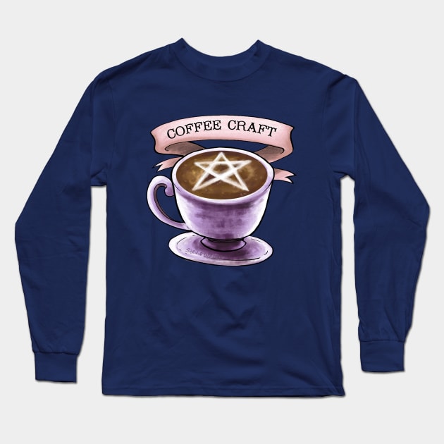 Coffee Craft Long Sleeve T-Shirt by swinku